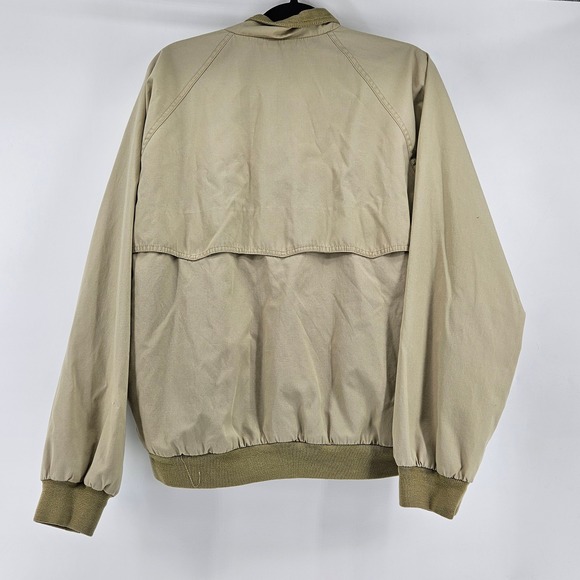 Vtg Sears Roebuck Harrington Jacket Size L 90s Plaid Utility Dad Classic Outdoor - Picture 2 of 10